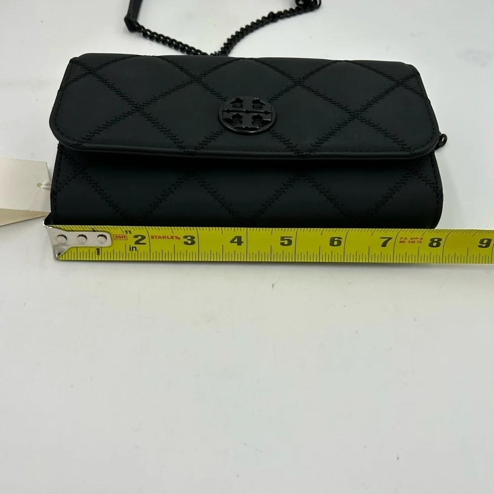 Women's Tory Burch matte chain wallet Crossbody NWT
